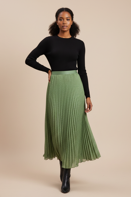 Jupe Longue Petit Pois