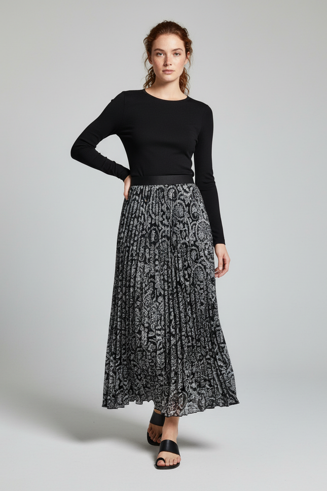 Jupe Longue Plissée Pour Petite