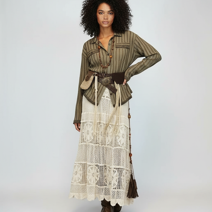 Collection image for: Jupe Longue Crochet