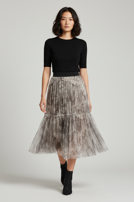 Jupe Longue Voile Femme