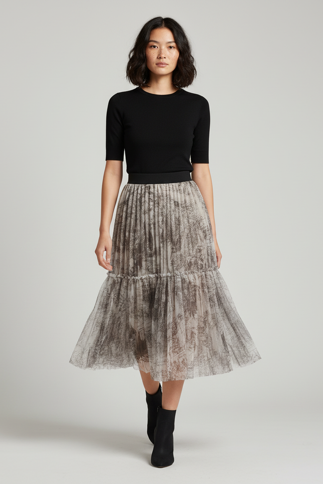 Jupe Longue Voile Femme