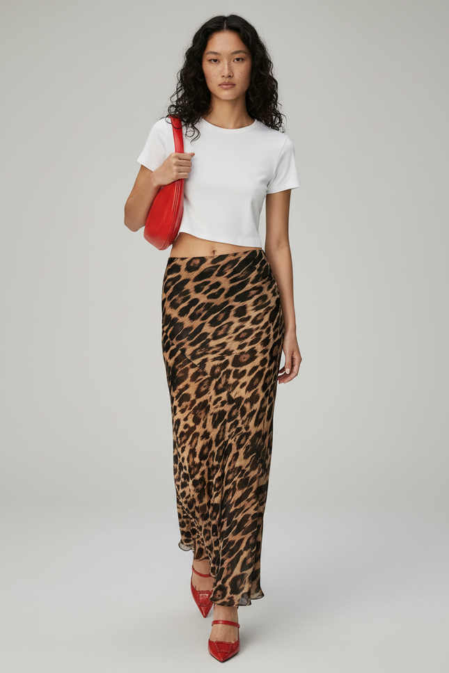 Jupe Longue Voile Transparent