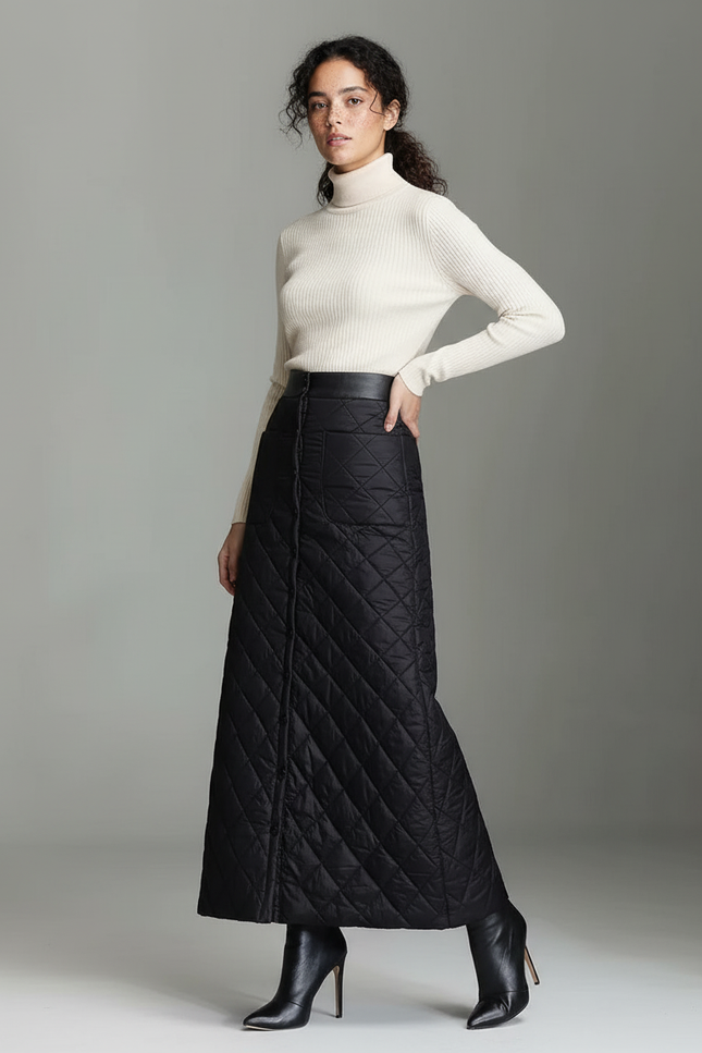 Jupe Longue Chaude Hiver