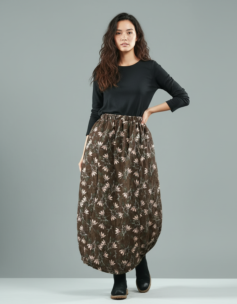 Jupe Longue Ceinture Elastique