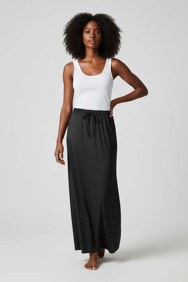 Jupe Longue Taille Élastique