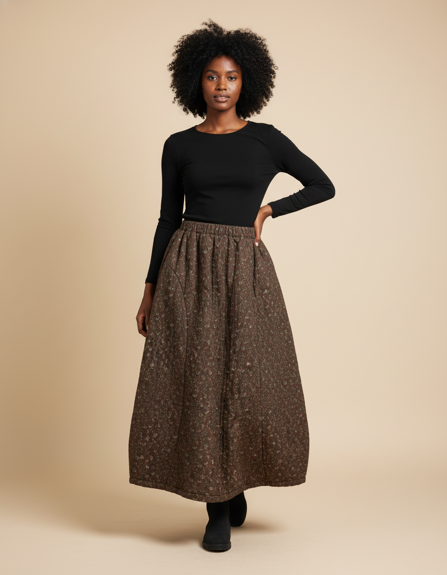 Jupe Longue Coton Indien