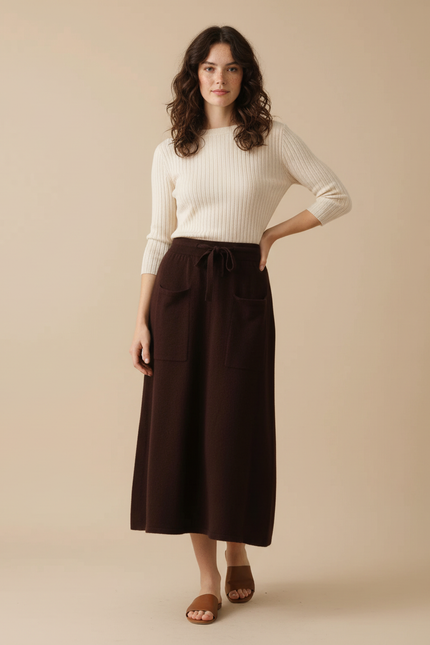 Jupe Longue Cachemire