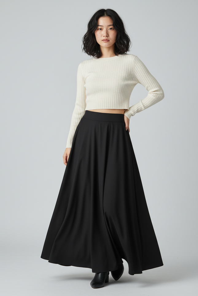 Jupe Longue Cercle