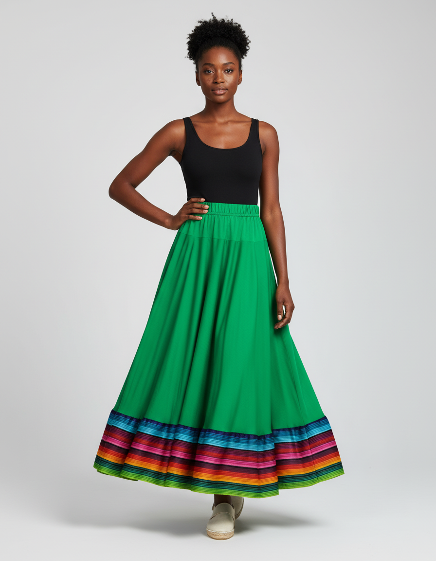 Jupe Longue Paysanne