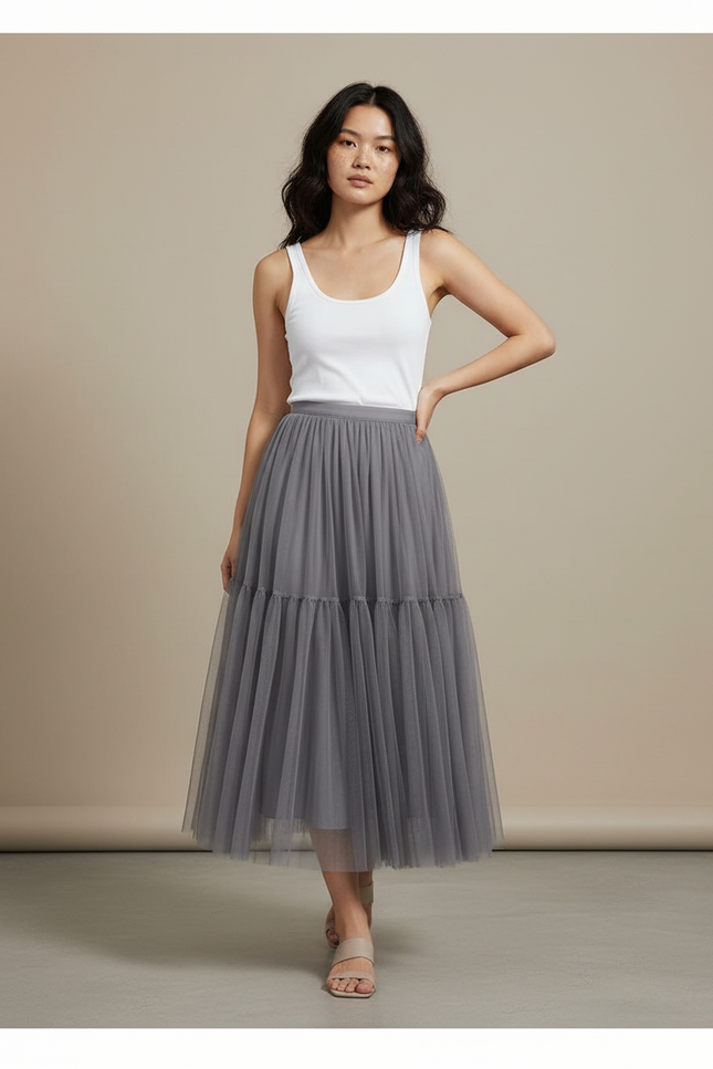 Jupe Longue Mariage Invitée