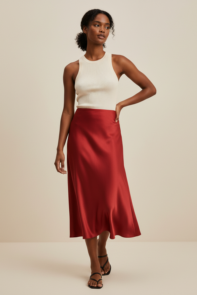 Jupe Longue Brillante