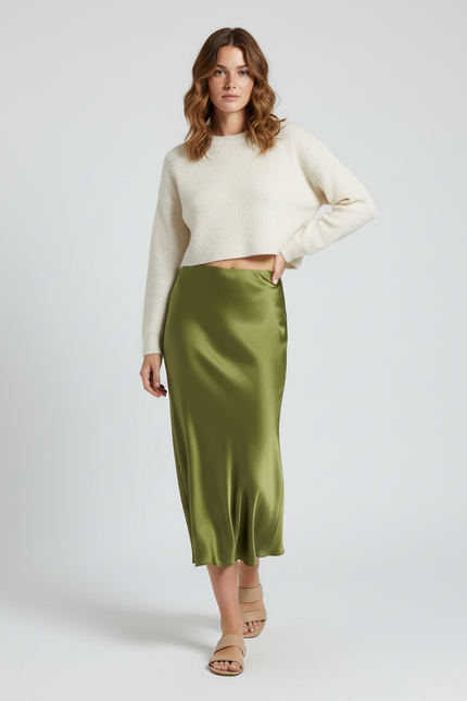 Jupe Longue En Tissu