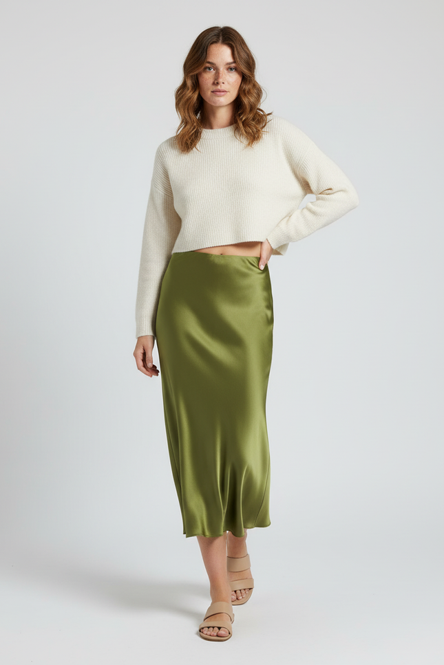 Jupe Longue En Tissu