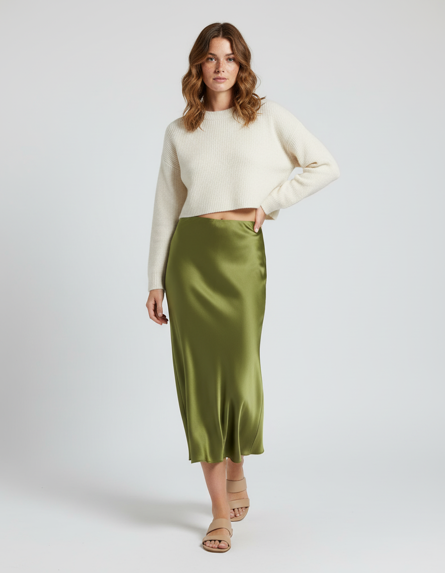 Jupe Longue En Tissu