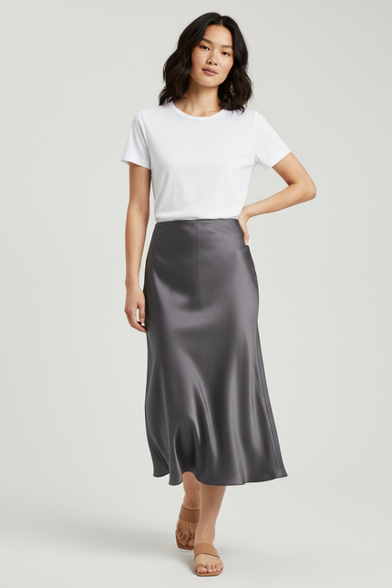 Jupe Longue En Biais