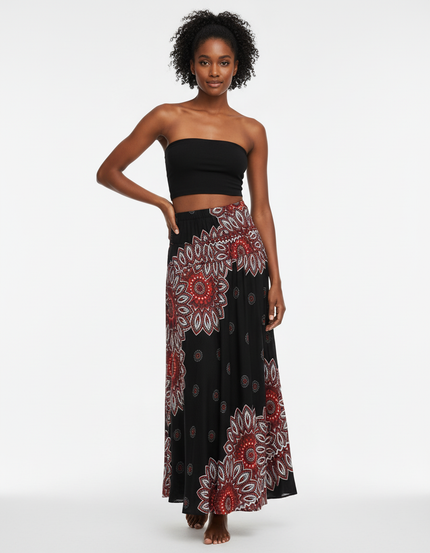 Jupe Longue Boheme Noire