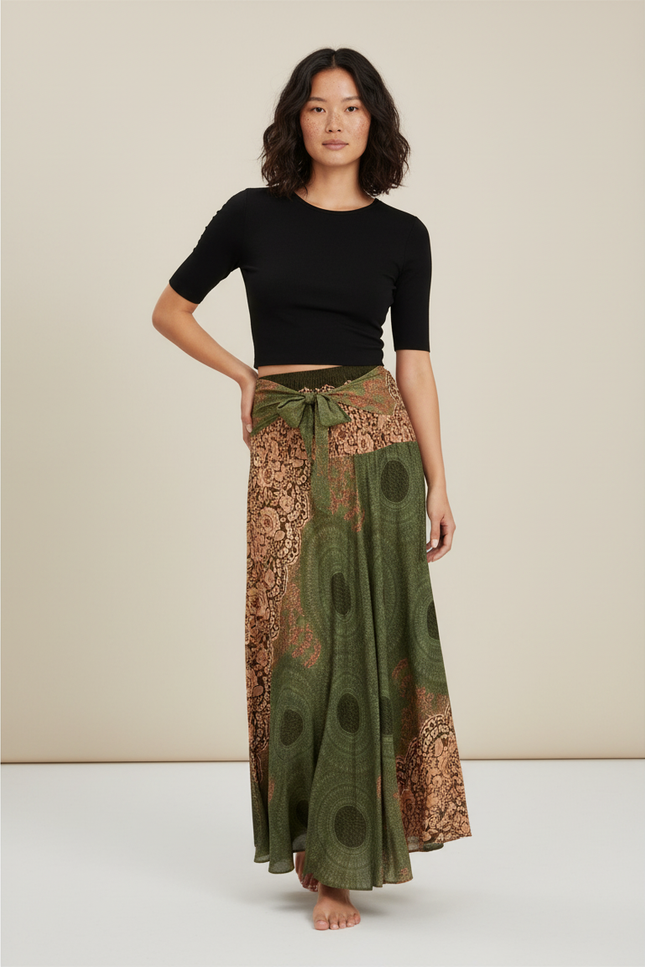 Jupe Longue Indienne Baba Cool