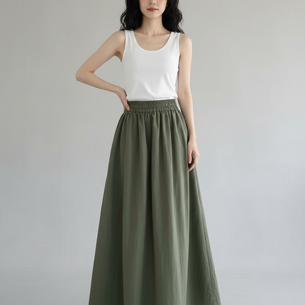 Collection image for: Jupe Coton Longue