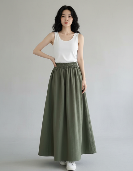 Jupe Longue Avec Elastique