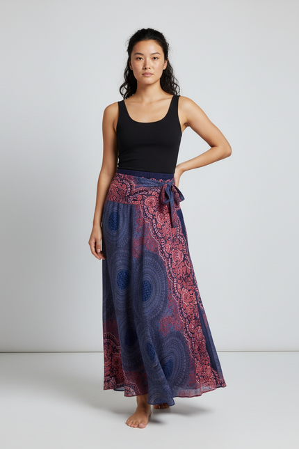 Jupe Longue Multicolore