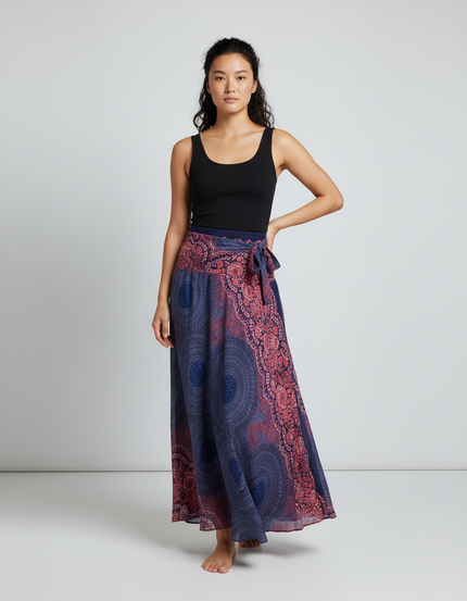 Jupe Longue Multicolore