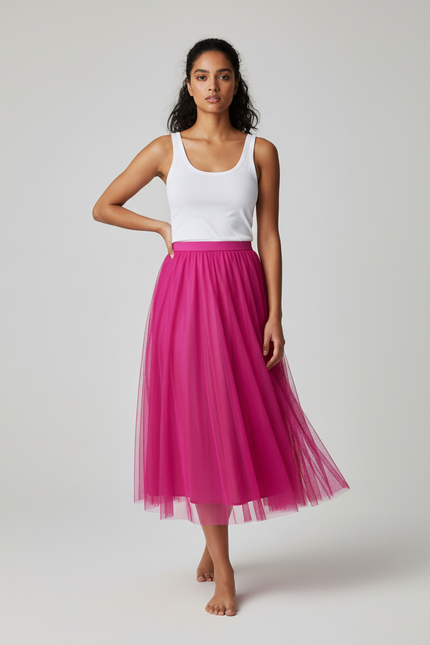 Jupe Longue Doublée