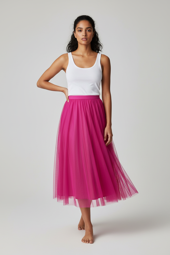 Jupe Longue Doublée