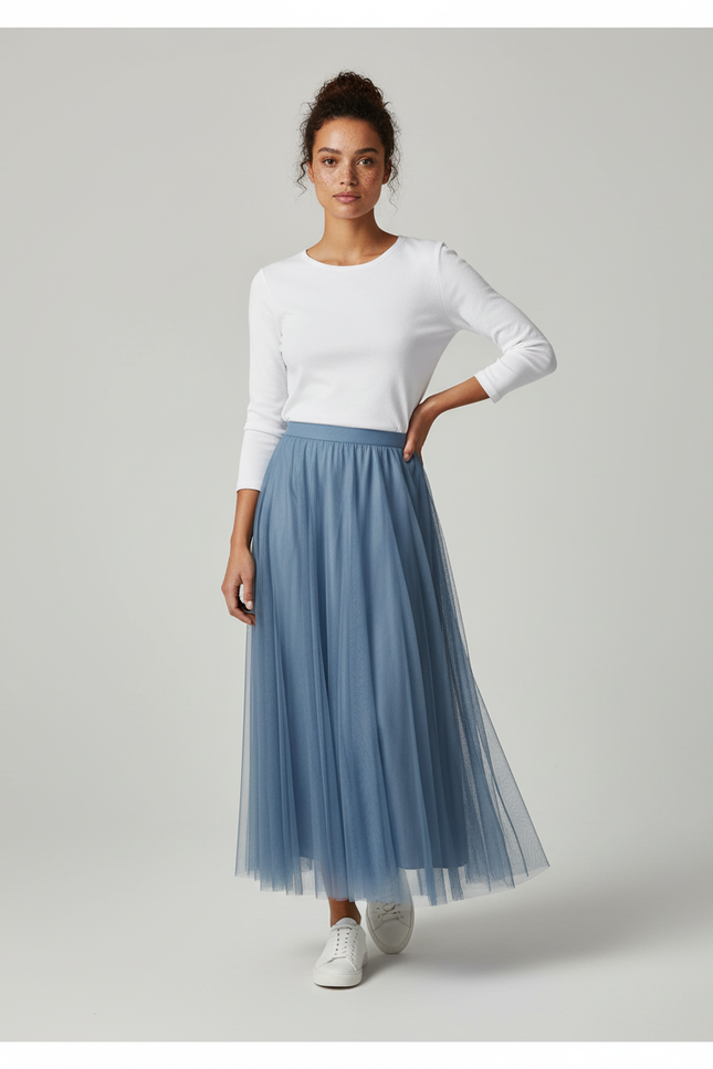 Jupe Longue Polyester