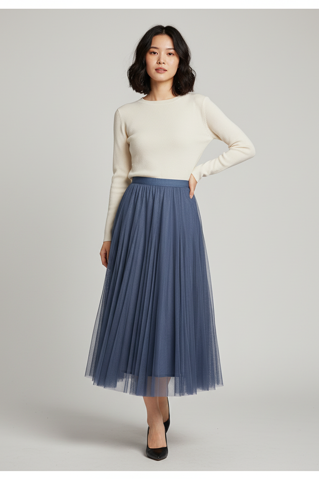 Jupe Longue Coréenne