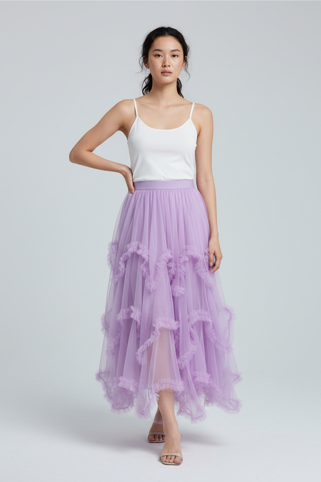 Jupe Longue Asymetrique