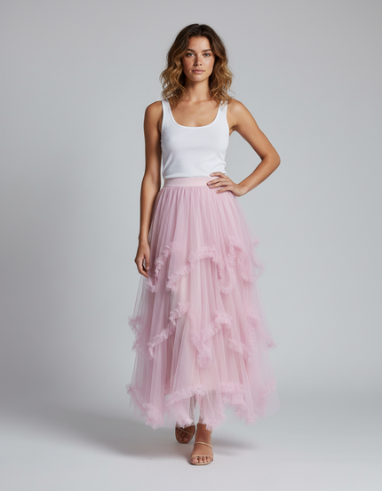 Jupe Longue Romantique