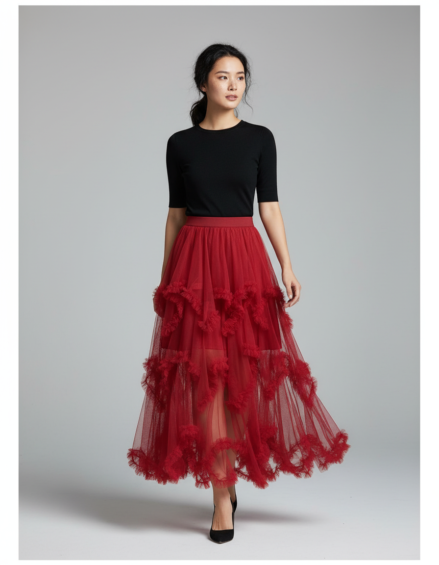 Jupe Longue Fantaisie