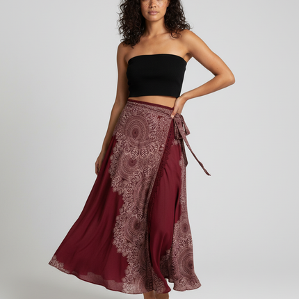 Collection image for: Jupe Longue Rouge
