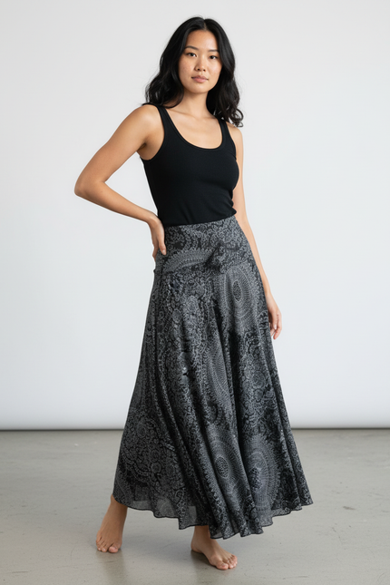 Jupe Longue Ete Fluide