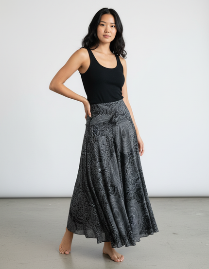 Jupe Longue Ete Fluide