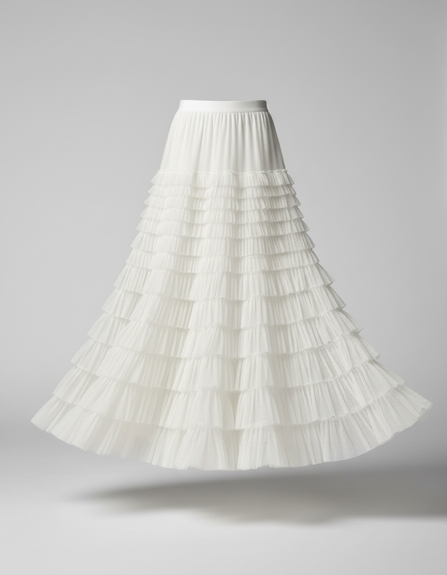 Jupe Longue Tulle Fille