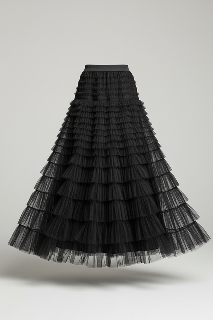 Jupe Longue Noire De Concert