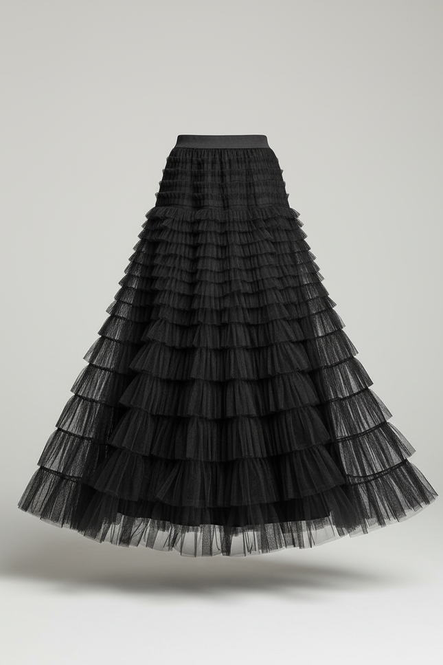 Jupe Longue Noire De Concert