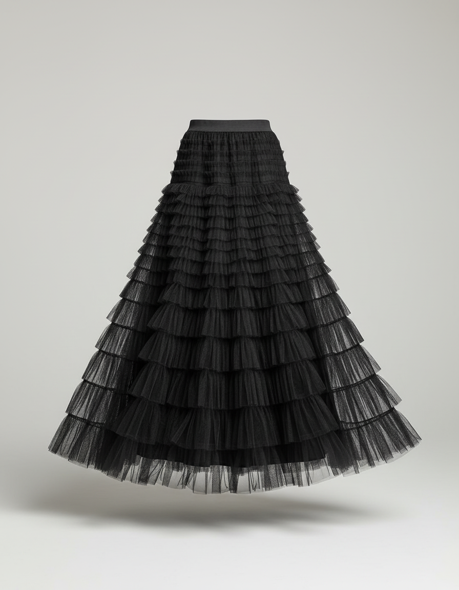 Jupe Longue Noire De Concert