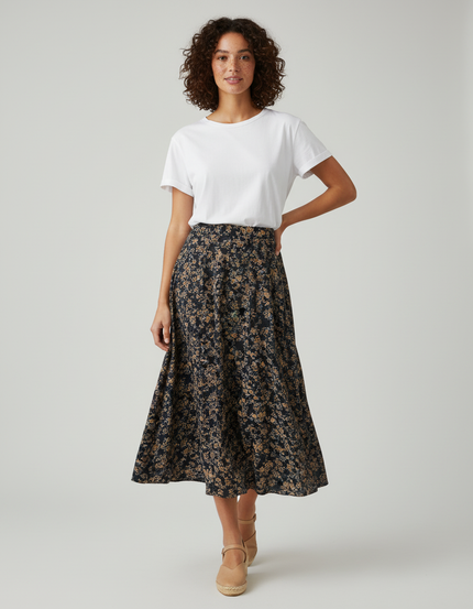 Jupe Longue Florale Vintage Bohème