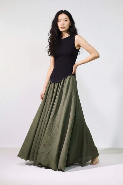 Jupe Longue Bohème Grande Taille