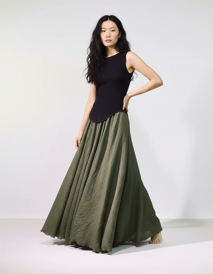 Jupe Longue Bohème Grande Taille