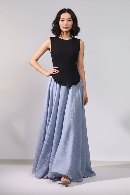 Jupe Longue Voile De Coton