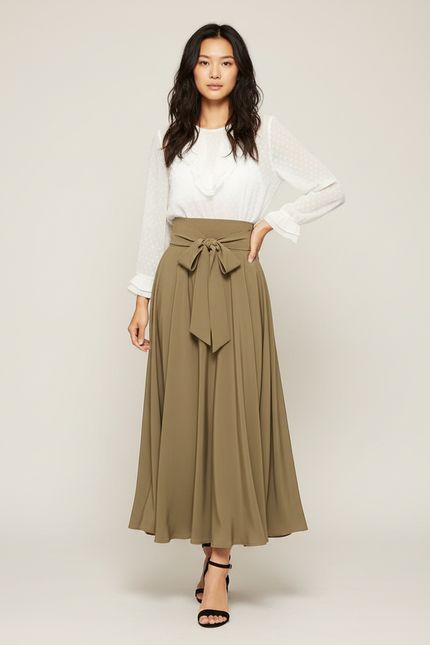 Jupe Longue À Nouer