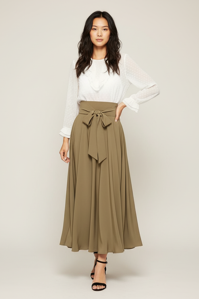 Jupe Longue À Nouer