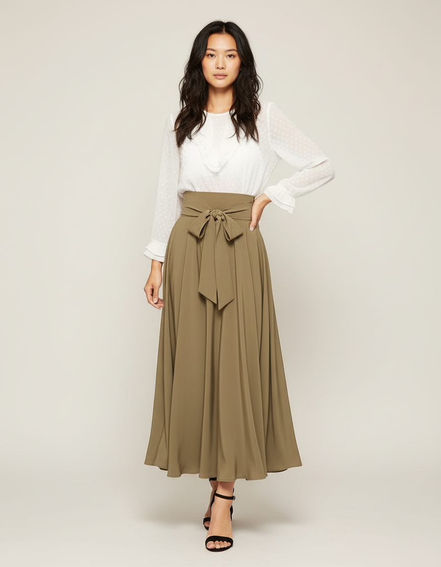 Jupe Longue À Nouer