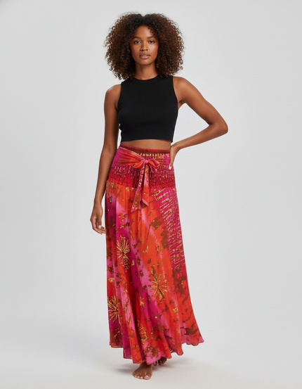 Jupe Longue Tie And Dye
