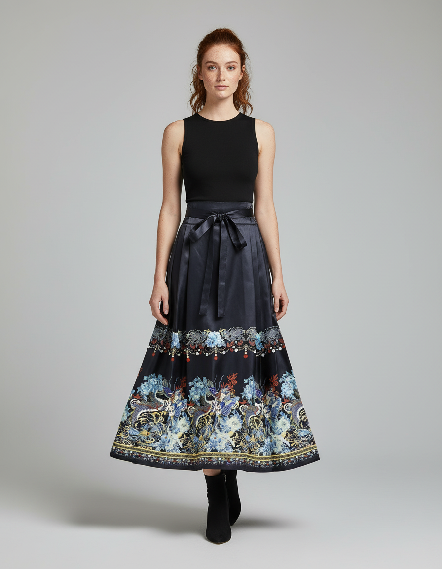 Jupe Longue Chic Grande Taille