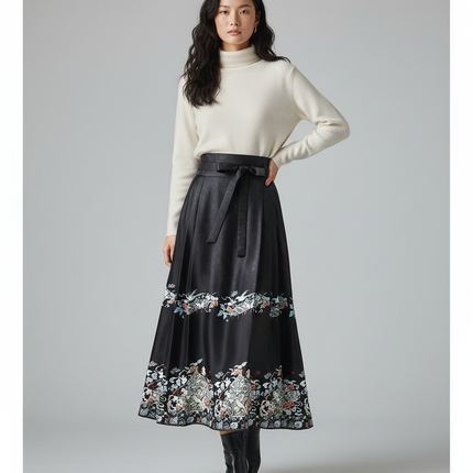 Collection image for: Jupe Longue Cuir