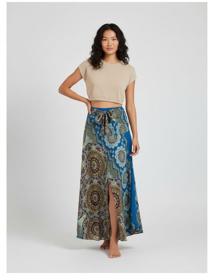 Jupe Longue Avec Fente